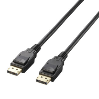 CAC-DP1210BK<BR>DisplayPortケーブル/Ver1.2a/1.0m/ブラック<BR>エレコム㈱