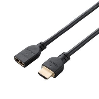 DH-HDEX10BK<BR>HDMI延長ケーブル/4K60P対応/1.0m/ブラック<BR>エレコム㈱