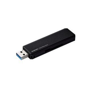 ESD-EWA0250GBK<BR>外付けSSD/USB3.2(Gen1)対応/スライド式/Type-C&Type-A両対応/250GB/ブラック<BR>エレコム㈱