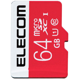 GM-MFMS064G<BR>microSDXCカード/UHS-I/U1/Class10/NINTENDO SWITCH検証済/64GB<BR>エレコム㈱