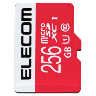 GM-MFMS256G<BR>microSDXCカード/UHS-I/U1/Class10/Nintendo Switch検証済/256GB<BR>エレコム㈱