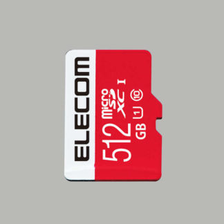 GM-MFMS512G<BR>microSDXCカード/UHS-I/U1/Class10/Nintendo Switch検証済/512GB<BR>エレコム㈱