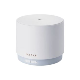 HCE-HU2203UWH加湿器/アロマディフューザー/エクリアミスト/USB給電/抗菌/円柱型/アロマ拡張モード/揺らぎライトモード搭載/ホワイトエレコム㈱