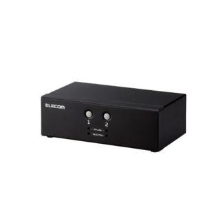 KVM-NVXSN2<BR>パソコン切替器(KVM)/VGA対応/2台切替<BR>エレコム㈱