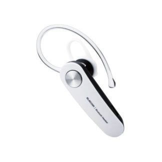 LBT-HS11WH<BR>Bluetoothヘッドセット/通話・音楽両対応/HD Voice対応/HS11/ホワイト<BR>エレコム㈱