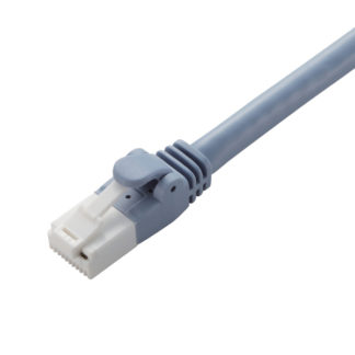 LD-GPAT/BU1/RS<BR>LANケーブル/CAT6A対応/EU RoHS指令準拠/爪折れ防止/簡易パッケージ仕様/1m/ブルー<BR>エレコム㈱