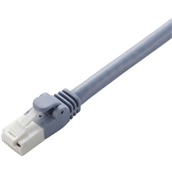 LD-GPAT/BU50<BR>EU RoHS指令準拠 ツメ折れ防止LANケーブル(Cat6A)/5.0m/ブルー<BR>エレコム㈱