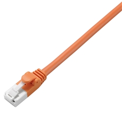LD-GPT/DR3/RS<BR>RoHS指令準拠LANケーブル/CAT6/爪折れ防止/3m/オレンジ/簡易パッケージ仕様<BR>エレコム㈱