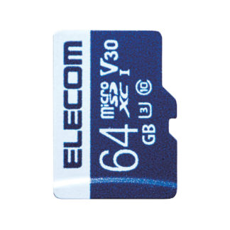 MF-MS064GU13V3R<BR>Nintendo Switch対応メモリカード/MicroSDXCカード/データ復旧サービス付/ビデオスピードクラス対応/UHS-I U3 80MB/s 64GB<BR>エレコム㈱