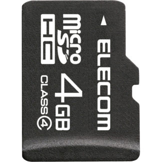 MF-MSD004GC4/HmicroSDHCカード/Class4/4GB/法人専用エレコム㈱