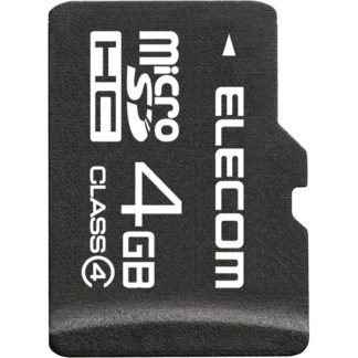 MF-MSD004GC4/H<BR>microSDHCカード/Class4/4GB/法人専用<BR>エレコム㈱