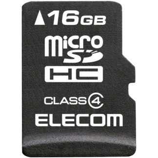 MF-MSD016GC4R<BR>microSDHCカード/データ復旧サービス付/Class4/16GB<BR>エレコム㈱