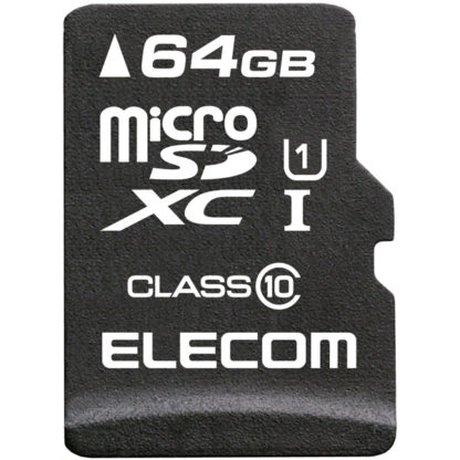 MF-MSD064GC10RmicroSDXCカード/データ復旧サービス付/Class10/64GBエレコム㈱