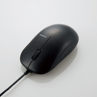 M-K7UBBK/RS<BR>法人向け高耐久マウス/BlueLED有線マウス/3ボタン/EU RoHS指令準拠/ブラック<BR>エレコム㈱