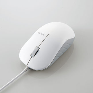 M-K7URWH/RS法人向け高耐久マウス/USB光学式有線マウス/3ボタン/EU RoHS指令準拠/ホワイトエレコム㈱