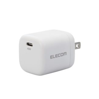 MPA-ACCP29WH<BR>AC充電器/USB充電器/USB Power Delivery/45W/USB-C1ポート/スイングプラグ/ホワイト<BR>エレコム㈱