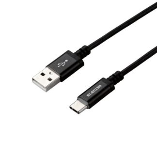MPA-ACT12BK<BR>USB-A to USB Type-Cケーブル/LEDライト付き/タッチセンサー/1.2m/ブラック<BR>エレコム㈱