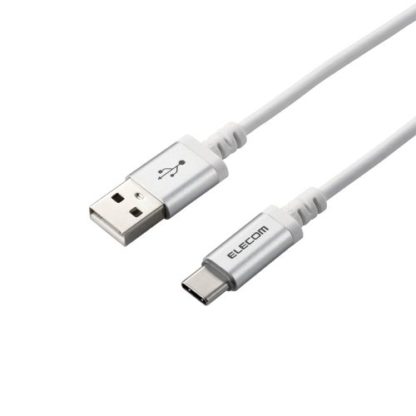 MPA-ACT12WHUSB-A to USB Type-Cケーブル/LEDライト付き/タッチセンサー/1.2m/ホワイトエレコム㈱