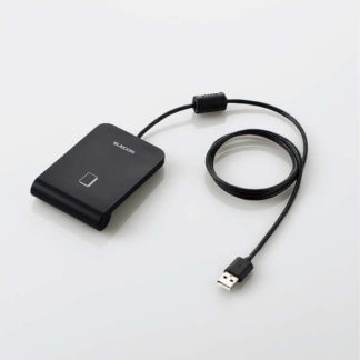 MR-ICA001BK<BR>ICカードリーダライタ/非接触式/ケーブル1m/ブラック<BR>エレコム㈱