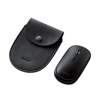M-TM15BBBKマウス/Bluetooth/4ボタン/薄型/充電式/3台接続可能/ブラックエレコム㈱