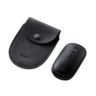 M-TM15BBBK<BR>マウス/Bluetooth/4ボタン/薄型/充電式/3台接続可能/ブラック<BR>エレコム㈱