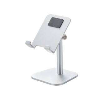 P-DSCHARMSVN<BR>スマートフォン用スタンド/アーム型卓上スタンド/4.6～6.9インチ対応/シルバー<BR>エレコム㈱