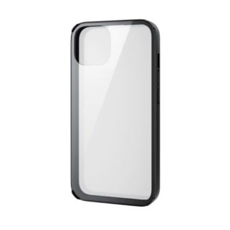PM-A22AHV360MBKiPhone 14/iPhone 13用ハイブリッドケース/360度保護/ガラスフィルム付き/背面ガラス/ブラックエレコム㈱