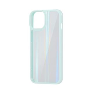 PM-A22AHVCAGN<BR>iPhone 14/iPhone 13用ハイブリッドケース/オーロラ/フレームカラー/グリーン<BR>エレコム㈱