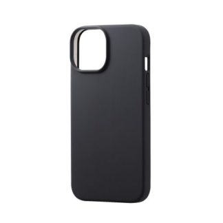 PM-A22AHVSCCBK<BR>iPhone 14/iPhone 13用ハイブリッドケース/シリコン/カラータイプ/ブラック<BR>エレコム㈱