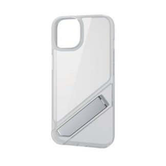 PM-A22AHVST1CR<BR>iPhone 14/iPhone 13用ハイブリッドケース/キックスタンド/クリア<BR>エレコム㈱