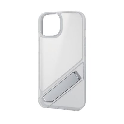 PM-A22AHVST1MCRiPhone 14/iPhone 13用ハイブリッドケース/キックスタンド/シルキークリアエレコム㈱