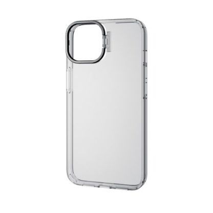 PM-A22AHVST2BKiPhone 14/iPhone 13用ハイブリッドケース/カメラガードスタンド/ブラックエレコム㈱