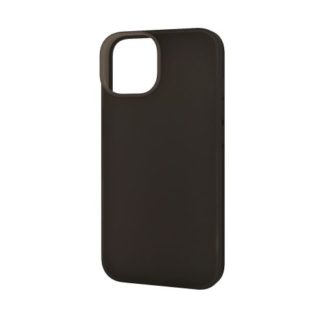 PM-A22ASC2BK<BR>iPhone 14/iPhone 13用シリコンケース/抗菌/ブラック<BR>エレコム㈱