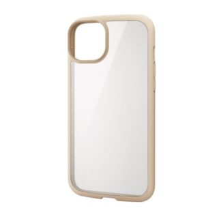 PM-A22BTSLFCIV<BR>iPhone 14 Plus用ハイブリッドケース/TOUGH SLIM LITE/フレームカラー/背面クリア/アイボリー<BR>エレコム㈱