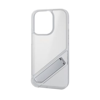 PM-A22CHVST1MCR<BR>iPhone 14 Pro用ハイブリッドケース/キックスタンド/シルキークリア<BR>エレコム㈱