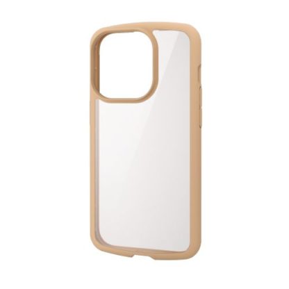 PM-A22CTSLFCBEiPhone 14 Pro用ハイブリッドケース/TOUGH SLIM LITE/フレームカラー/背面クリア/ベージュエレコム㈱