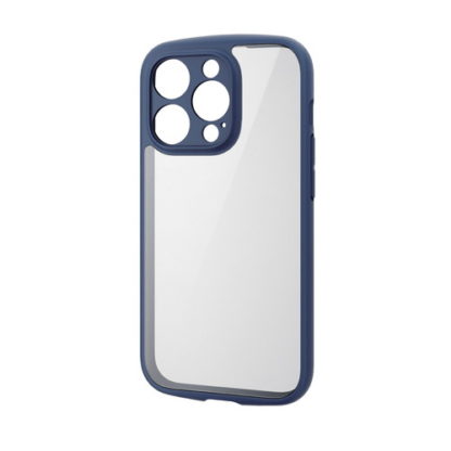 PM-A22CTSLFCKNViPhone 14 Pro用ハイブリッドケース/TOUGH SLIM LITE/フレームカラー/背面クリア/極限保護/ネイビーエレコム㈱