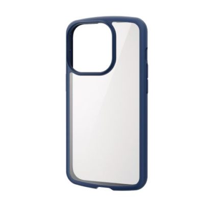 PM-A22CTSLFCNViPhone 14 Pro用ハイブリッドケース/TOUGH SLIM LITE/フレームカラー/背面クリア/ネイビーエレコム㈱