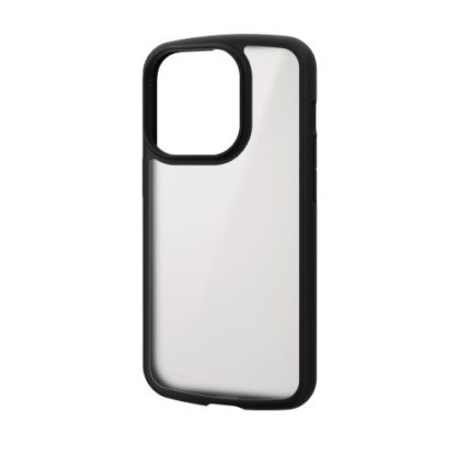 PM-A22CTSLFCSBKiPhone 14 Pro用ハイブリッドケース/TOUGH SLIM LITE/フレームカラー/背面クリア/シルキークリア/ブラックエレコム㈱