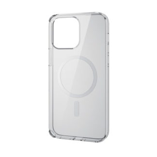 PM-A22DMAG02WH<BR>iPhone 14 Pro Max用ハイブリッドケース/MAGKEEP/ホワイト<BR>エレコム㈱