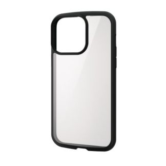 PM-A22DTSLFCBK<BR>iPhone 14 Pro Max用ハイブリッドケース/TOUGH SLIM LITE/フレームカラー/背面クリア/ブラック<BR>エレコム㈱