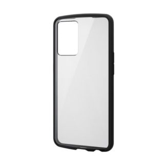 PM-O221TSLFCBK<BR>OPPO Reno7 A(OPG04)用ハイブリッドケース/TOUGH SLIM LITE/フレームカラー/背面クリア/ブラック<BR>エレコム㈱