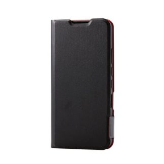 PM-S223PLFUBK<BR>AQUOS wish2(SH-51C)/AQUOS wish(SHG06)/レザーケース/手帳型/UltraSlim/薄型/磁石付き/ブラック<BR>エレコム㈱