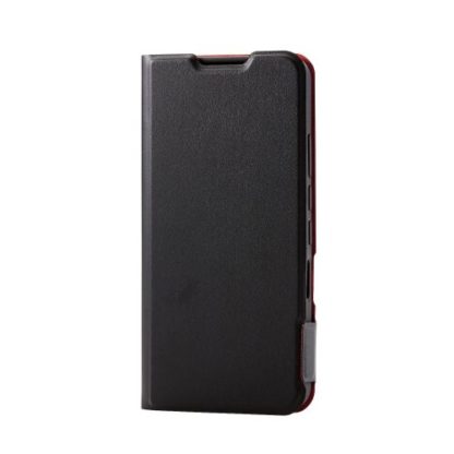 PM-S223PLFUBKAQUOS wish2(SH-51C)/AQUOS wish(SHG06)/レザーケース/手帳型/UltraSlim/薄型/磁石付き/ブラックエレコム㈱