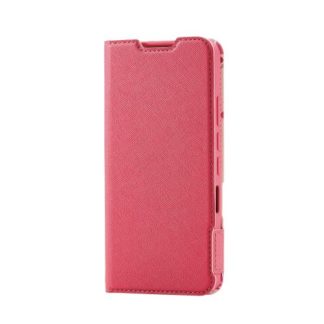 PM-S223PLFUJPND<BR>AQUOS wish2(SH-51C)/AQUOS wish(SHG06)/レザーケース/手帳型/UltraSlim/Flowers/薄型/磁石付き/ディープピンク<BR>エレコム㈱