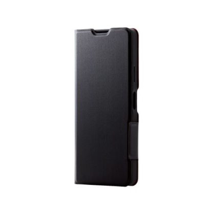 PM-X222PLFUBKXperia 10 IV(SO-52C/SOG07)用レザーケース/手帳型/UltraSlim/薄型/磁石付き/ブラックエレコム㈱