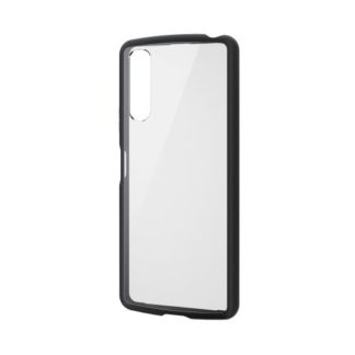 PM-X222TSLFCBK<BR>Xperia 10 IV(SO-52C/SOG07)用ハイブリッドケース/TOUGH SLIM LITE/フレームカラー/背面クリア/ブラック<BR>エレコム㈱