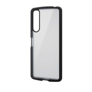 PM-X224TSLFCSBK<BR>Xperia 5 IV(SO-54C/SOG09)用ハイブリッドケース/TOUGH SLIM LITE/フレームカラー/背面クリア/シルキークリア/ブラック<BR>エレコム㈱