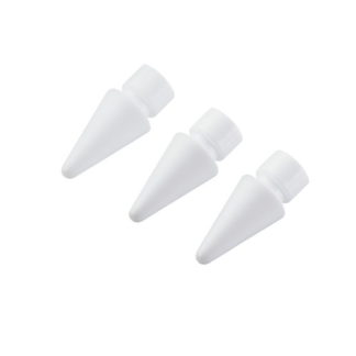 P-TIPAPS01WH<BR>Apple Pencil専用交換ペン先/第1・第2世代両対応/樹脂製/1mm/標準形状/3個入り<BR>エレコム㈱