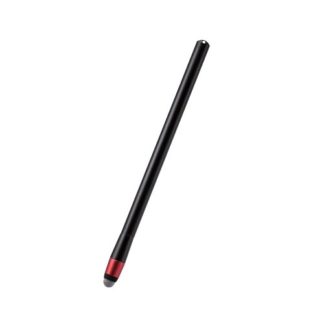 P-TPXT01BK<BR>スマートフォン・タブレット用タッチペン/2WAYタイプ/指示棒一体型/導線繊維タイプ/ブラック<BR>エレコム㈱
